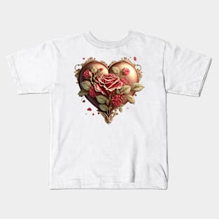 Exquisite Valentines Day Heart Kids T-Shirt